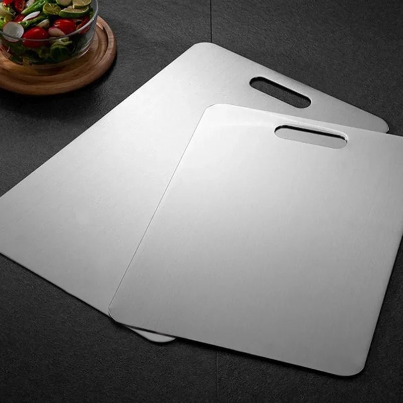 Stainless Steel Cutting Board for Kitchen and Baking