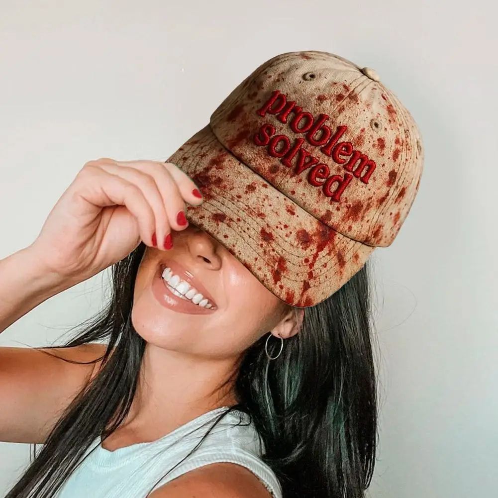 Bloody Halloween Baseball Cap