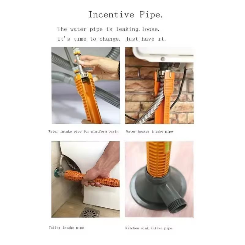 Multifunction Faucet & Sink Wrench – Easy Plumbing Install & Removal Tool