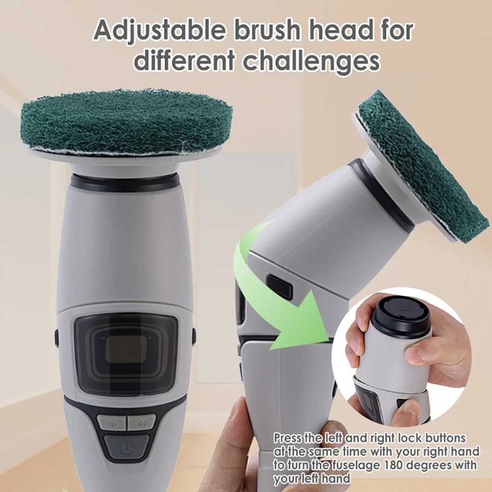 10 in 1 Wireless Electric Spin Scrubber