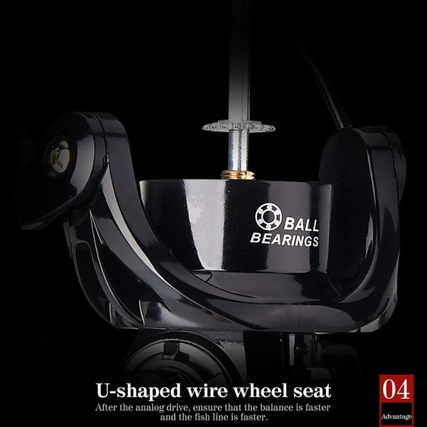 Premium Metal Spinning Fishing Reel, Freshwater Saltwater, Left Right Hand Reel, Smooth Action & Durability