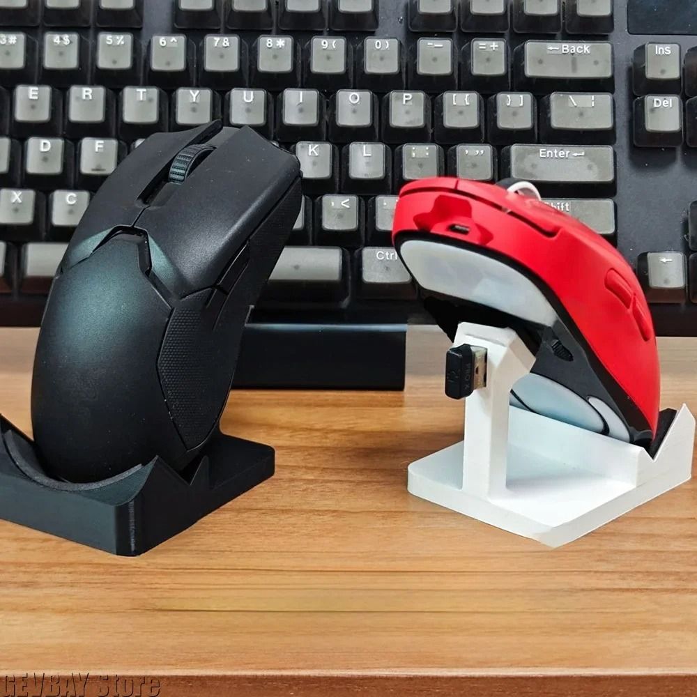 3D Printed Mouse Display Stand – Logitech GPW Interaction Interface – High-Yield Peripheral Infrastructure Hub