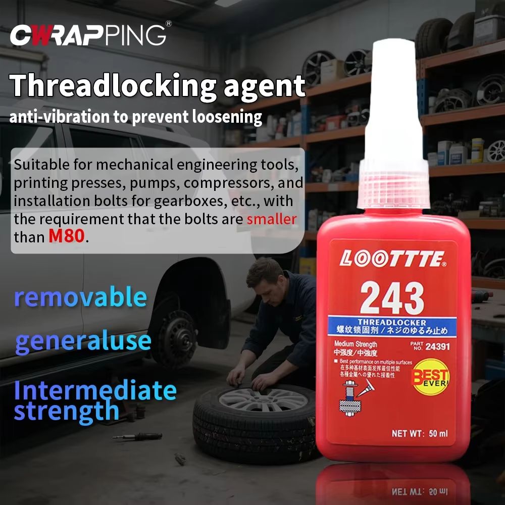 SecureHold 50 mL Thread Locking Sealant – Fast-Cure Anaerobic Screw & Bolt Adhesive