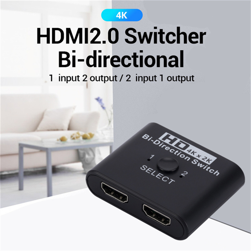 HDMI Switch Ports Video Splitter For PC Laptop Xbox TV Box To Projector Monitor Out Adapter