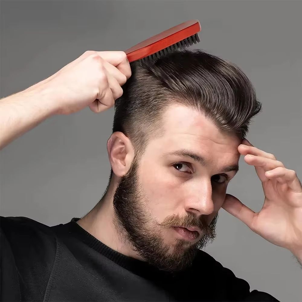 Versatile Mane Bristle Hair Brush Styling Set