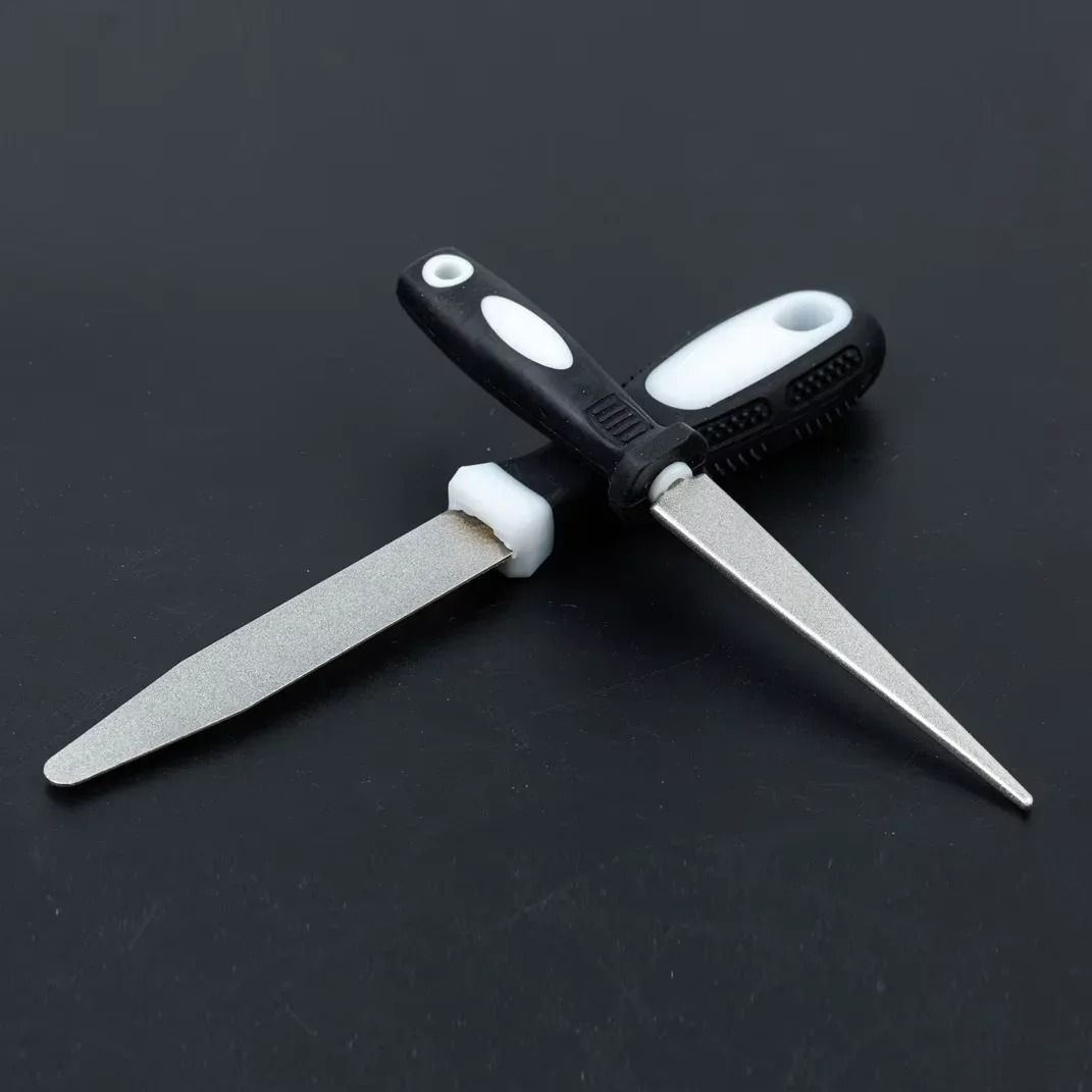Diamond Sharpening Stone Double Sided Flat and Curved Design