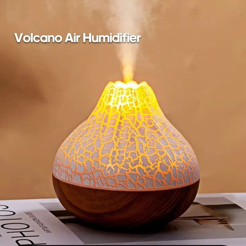 USB Desktop Air Humidifier with 7 Color Night Light 300ml