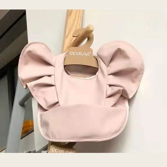 Soft Waterproof Baby Feeding Bib with Front Pocket