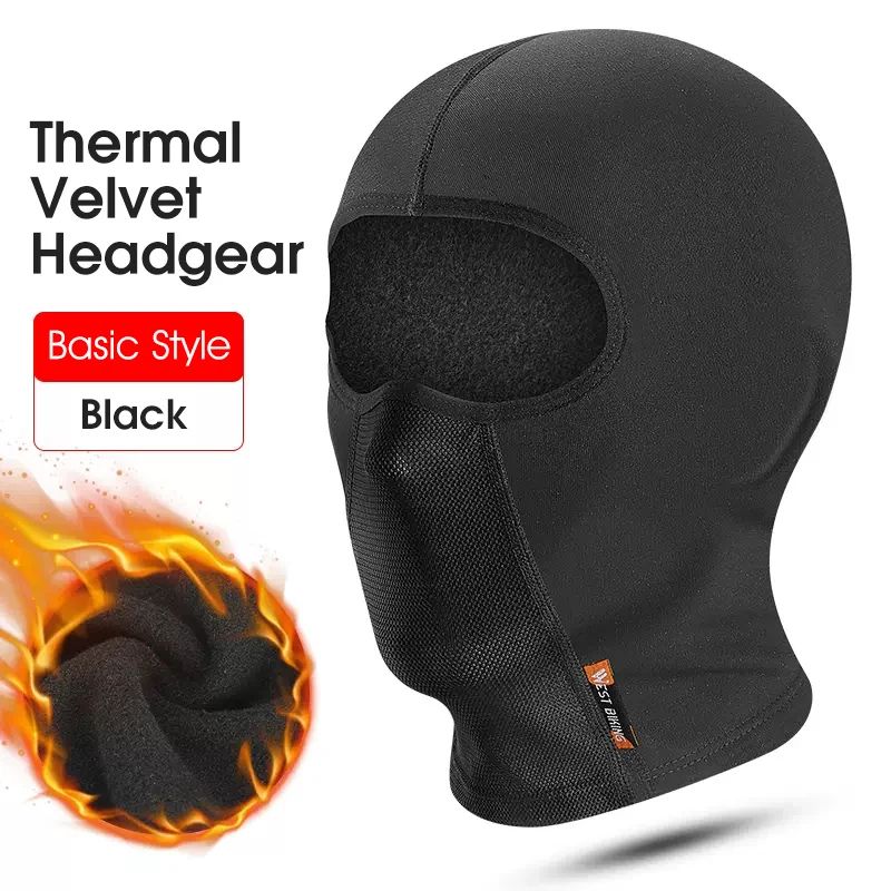WEST BIKING Winter Fleece Balaclava Windproof Thermal Face Mask