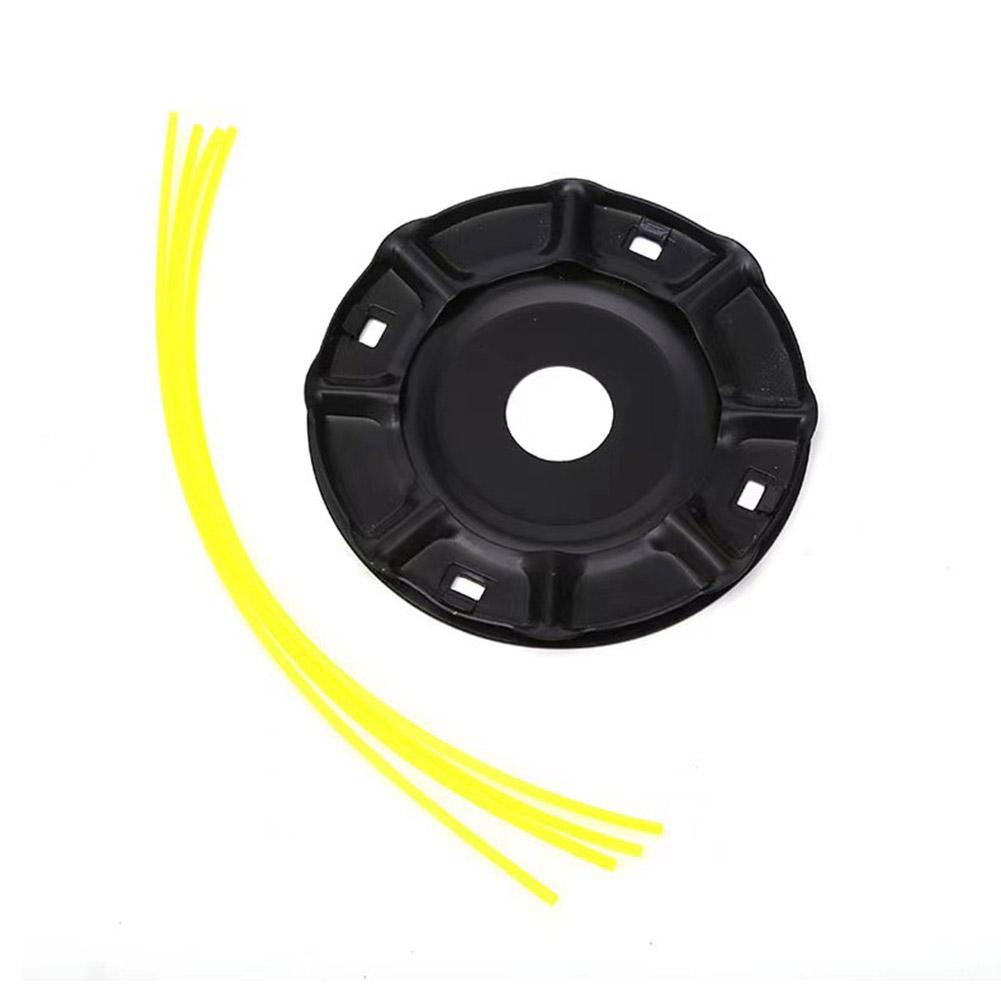 Lawn Mower Replacement Grass Trimmer Head – Inside Diameter, Durable Metal & Nylon Weed Brushcutter Part
