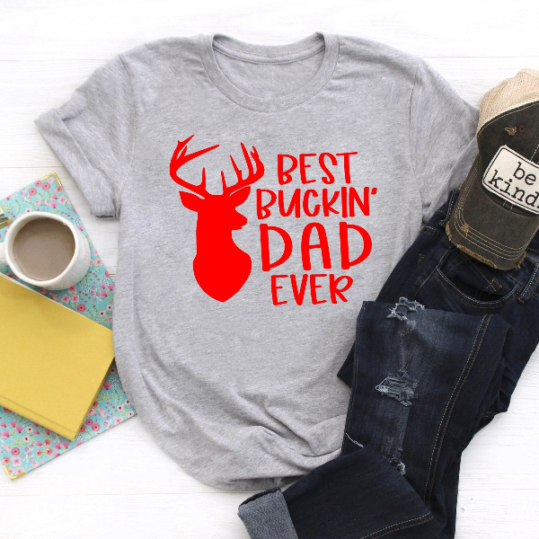 Best Buckin dad ever Shirt,New Dad Shirt,Dad Shirt,Daddy Shirt,Father's Day Shirt,Best Dad shirt,Gift for Dad,Daddy Deer