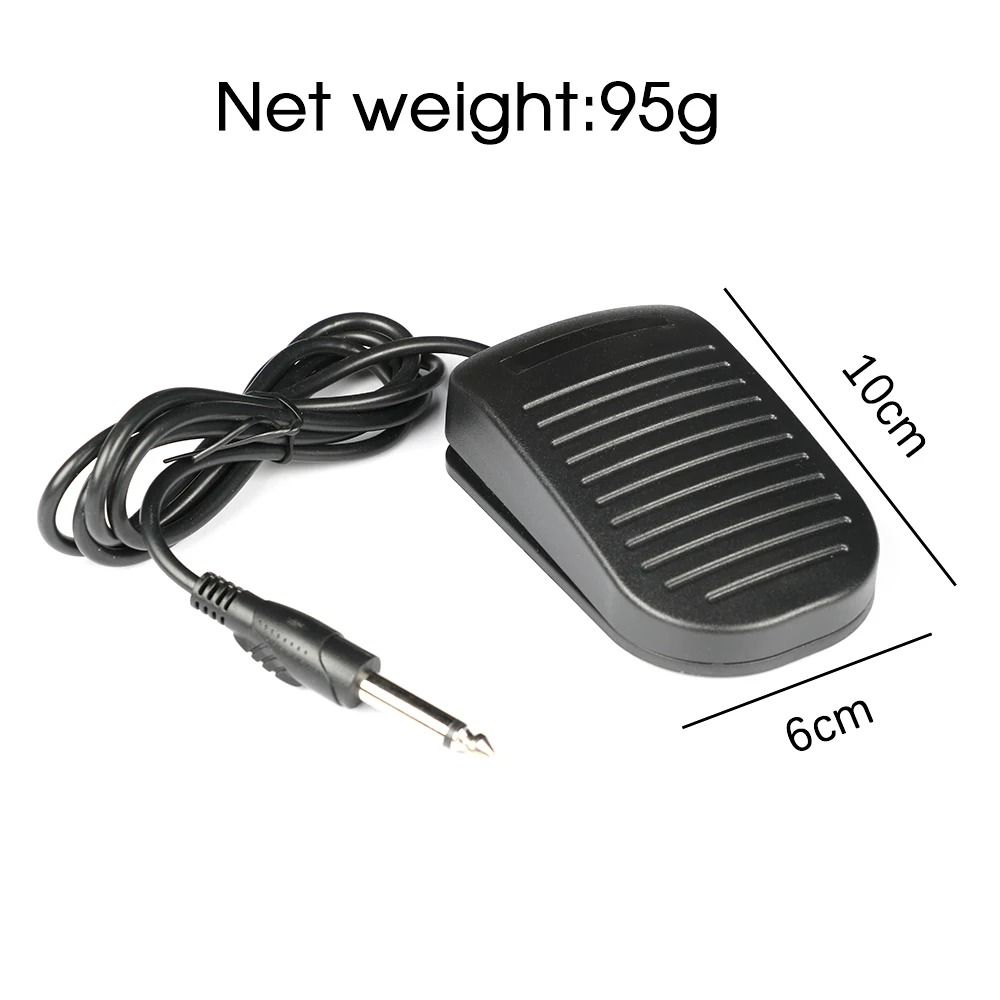 Digital Tattoo Power Supply Kit with Foot Pedal and Clip Cable