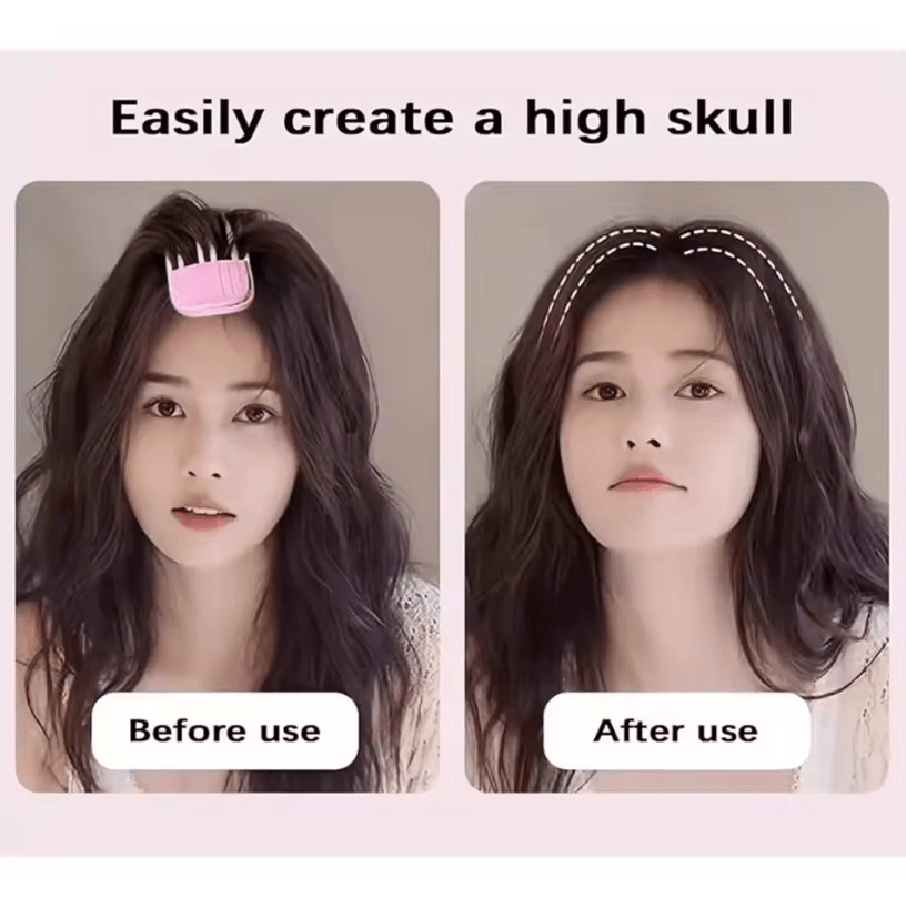 1/2pcs Heatless Hair Root Lifting Clips No-Trace Curling Hairpins for Fluffy Bangs and Shape Fixing