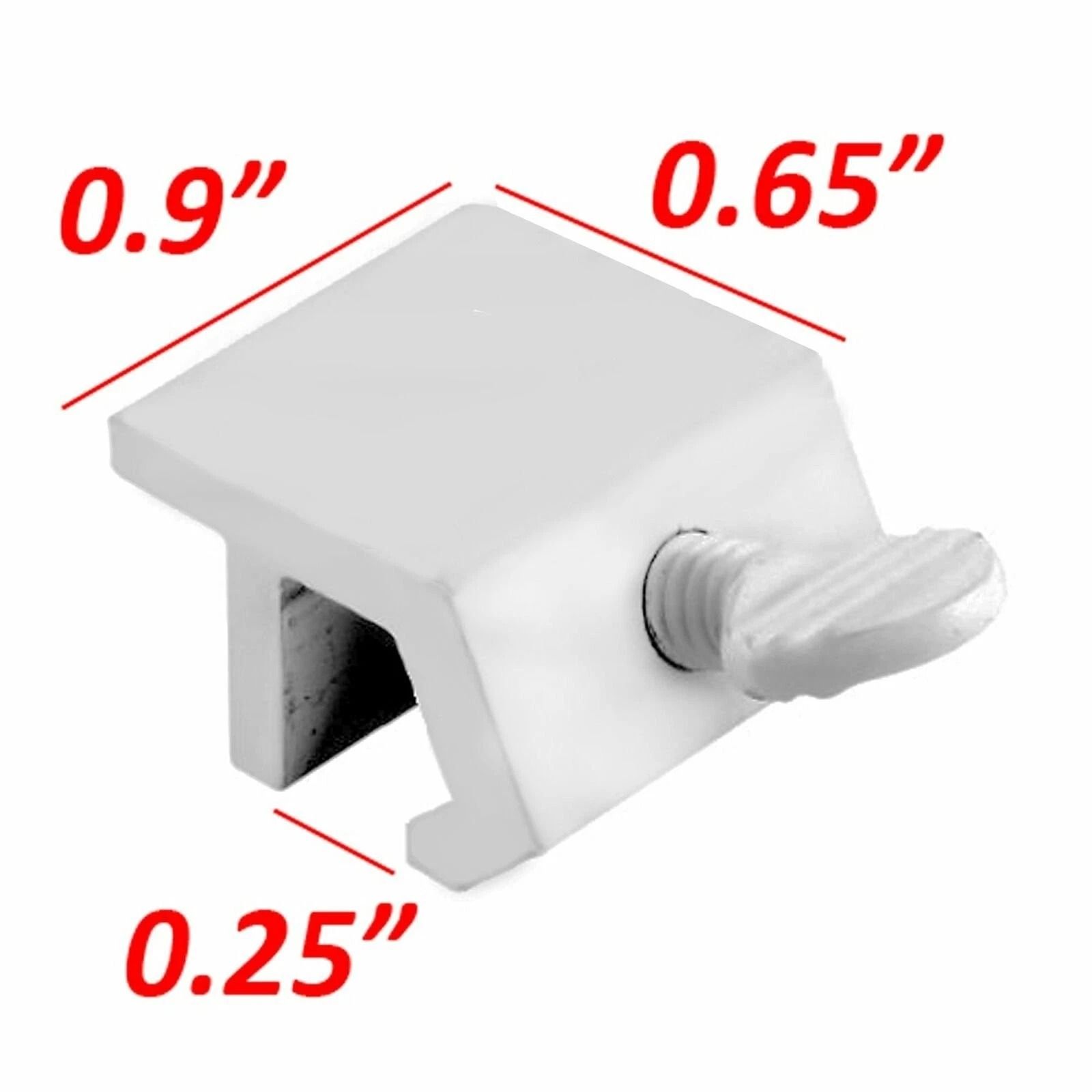 Sliding Window Lock Aluminum Security Clamp Child Safety Anti Theft Window Lock