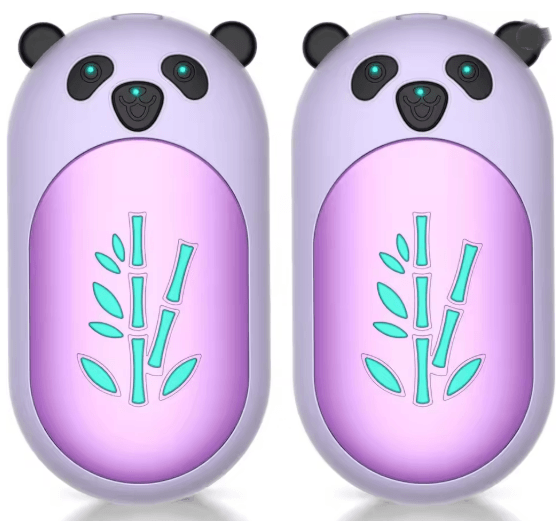 Rechargeable Hand Warmers 2 Pack with Long Lasting Heat 6000mAh