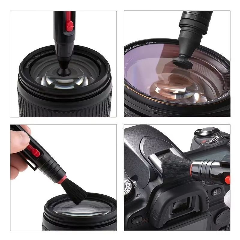 Professional Camera & Laptop Cleaning Kit – Air Blower, Lens Cloth & Tools for DSLR, Mirrorless & Screen Maintenance