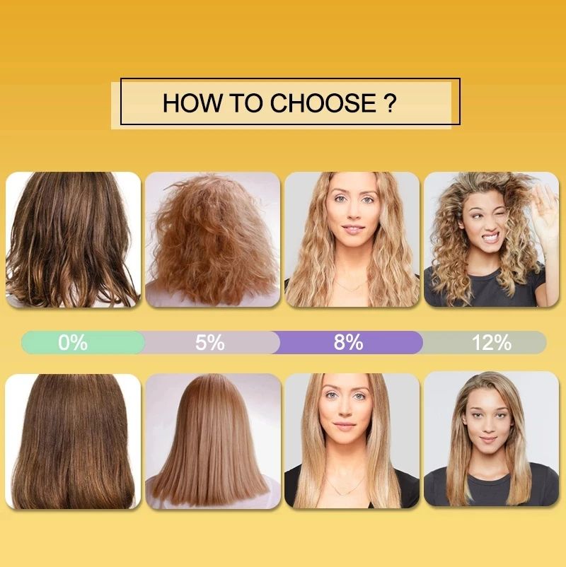 PURC Keratin Shampoo Conditioner Hair Mask Smoothing Treatment