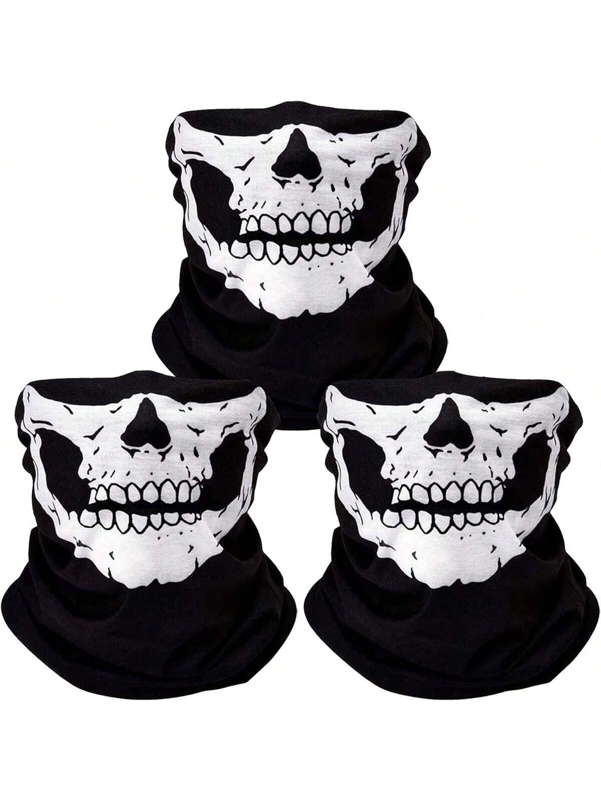 Ultimate Skull Mask, Seamless Balaclava for Sports, Breathable Mask Headwear Scarf, Lightweight Outdoor Hat