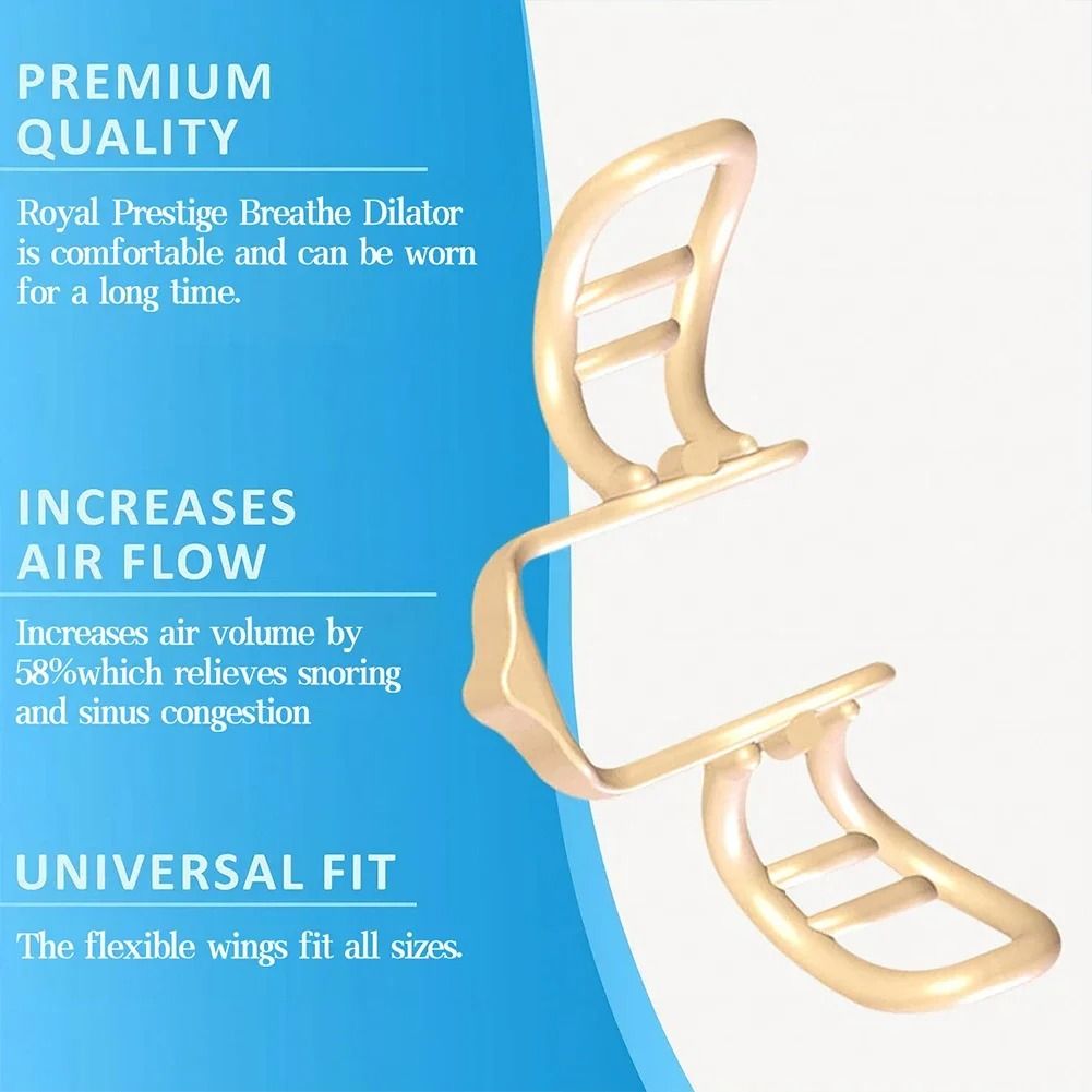 Snore Stopper Nasal Dilator Anti Snoring Silicone Nose Clip for Better Sleep
