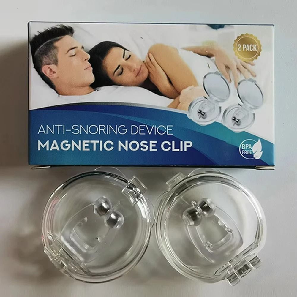 Anti Snoring Silicone Nose Clip for Peaceful Sleep