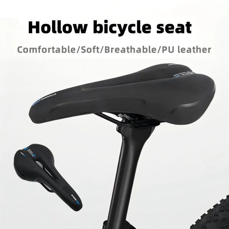 Lightweight Breathable Bicycle Saddle with Shockproof Cycling Cushion