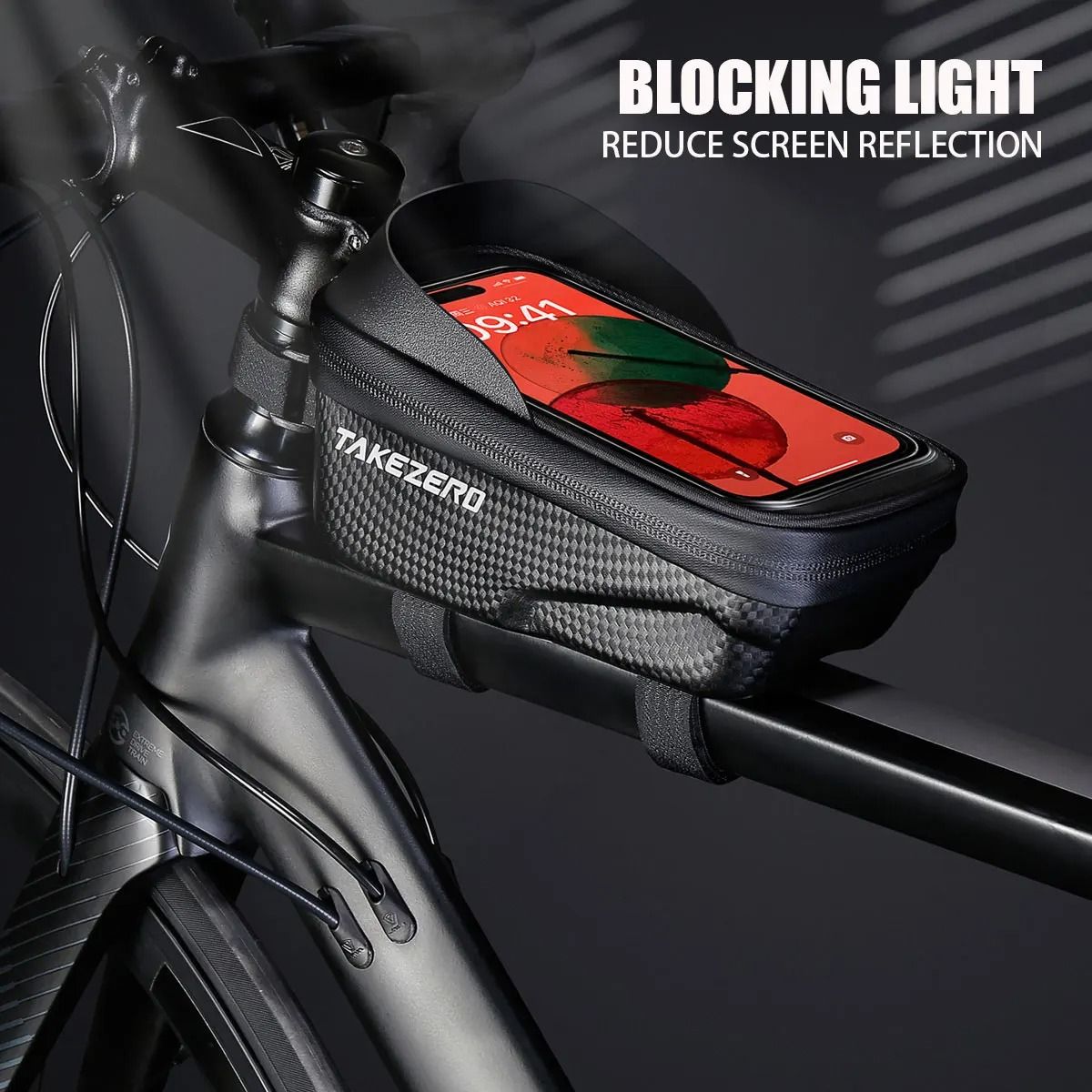 Aerodynamic Pro Series Hard Shell Bicycle Command Center