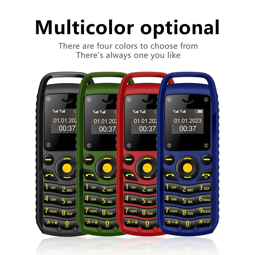 Compact Mini Dual-SIM Phone with Bluetooth & Call Features