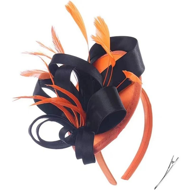 Feather Vine Cocktail Fascinator Hat for Special Occasions