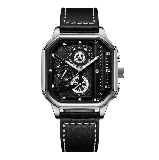 Square Dial Casual Mens Watch