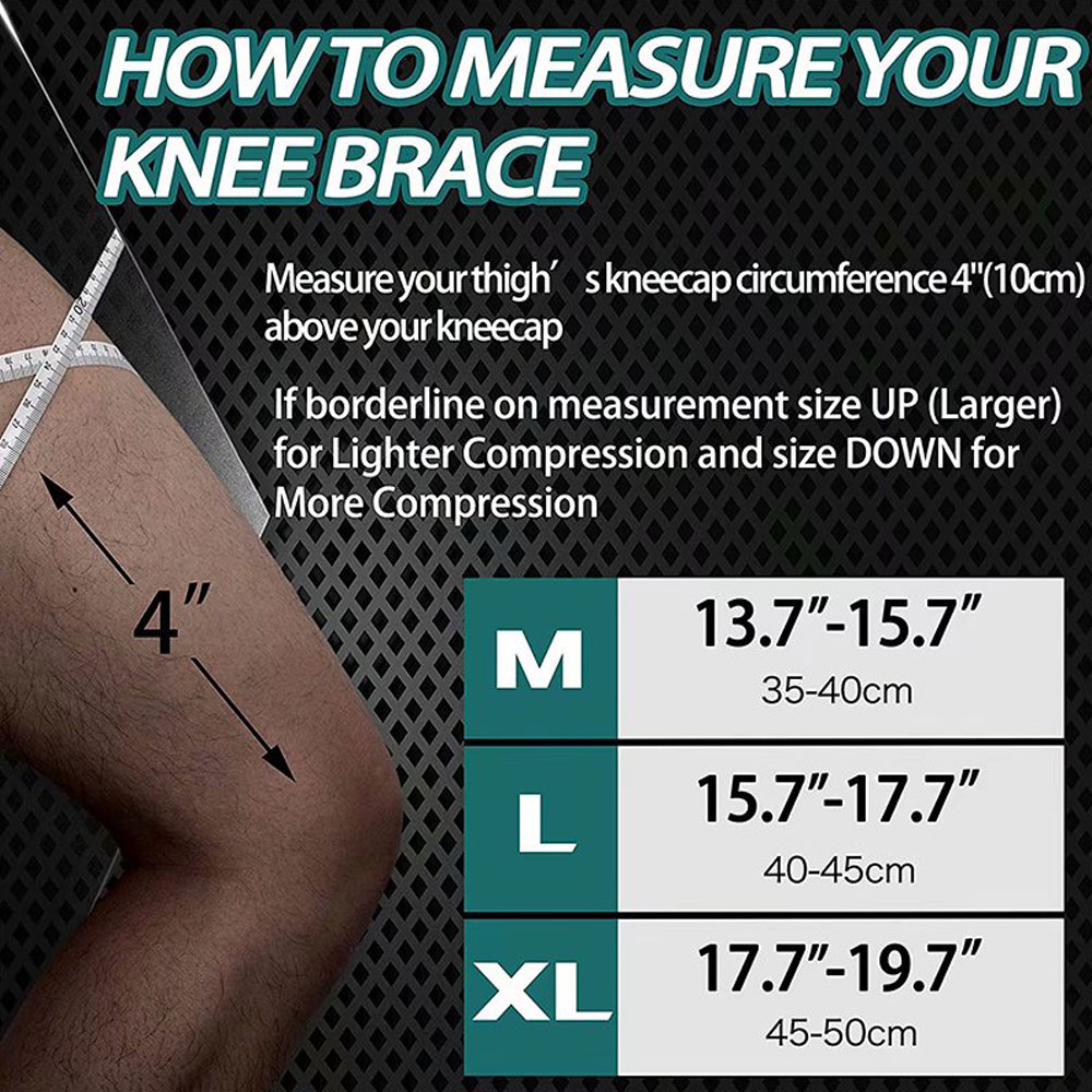 Crossfit Protector Support Pads, Professional Sport Knee Brace, Arthritis Relief, Meniscus Tear Support, Running, Biking