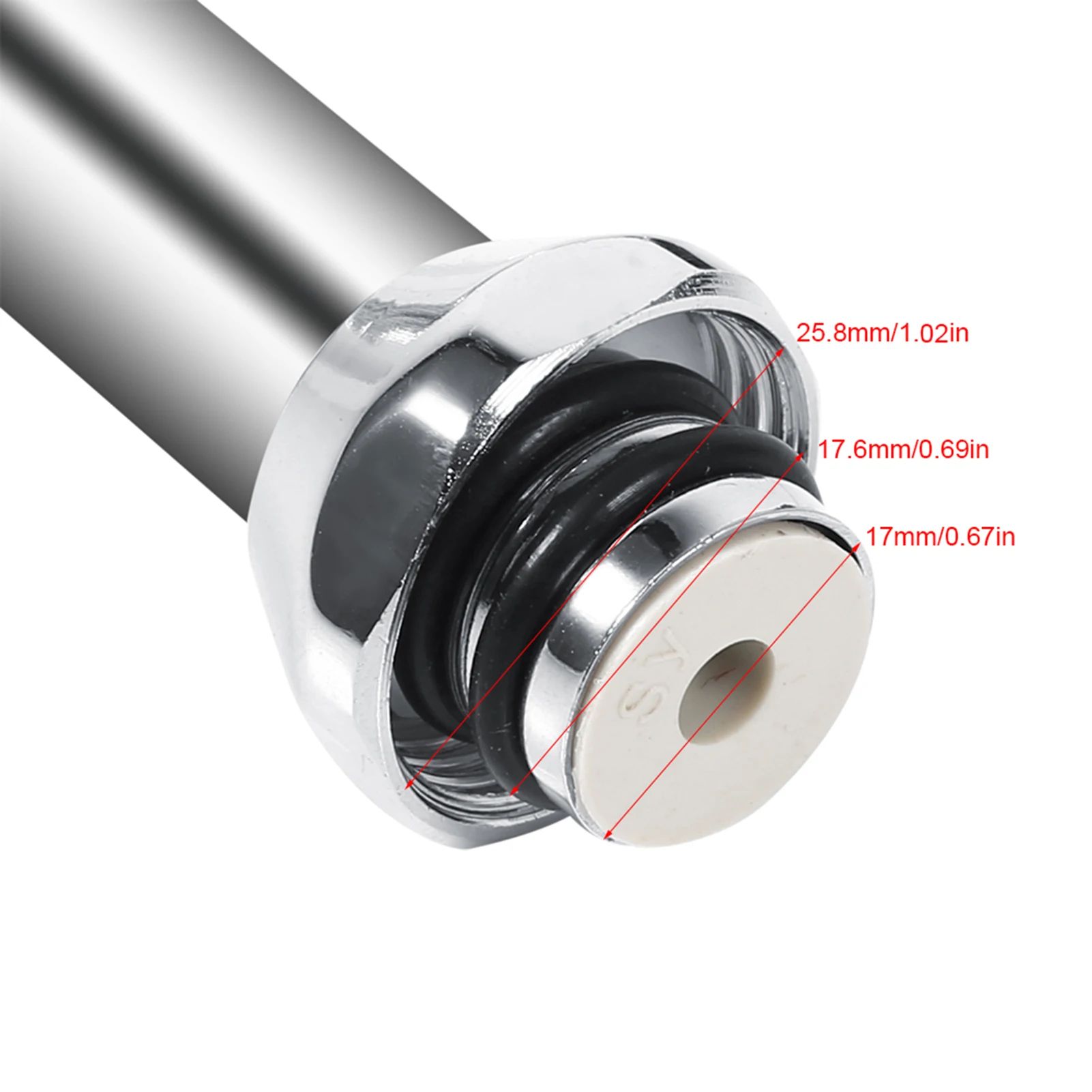 Stainless Steel Waterfall Faucet Chrome Finish Bathroom Tap