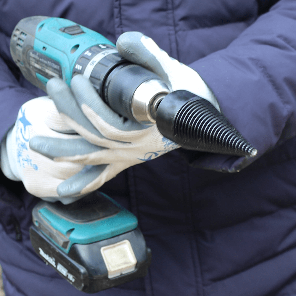 Wood Splitter Drill Bit – Efficient Firewood & Log Splitting Tool