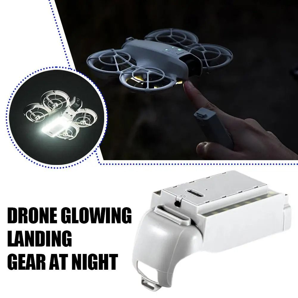 DJI NEO Landing Gear Light Rechargeable Drone Night Light Height Extension