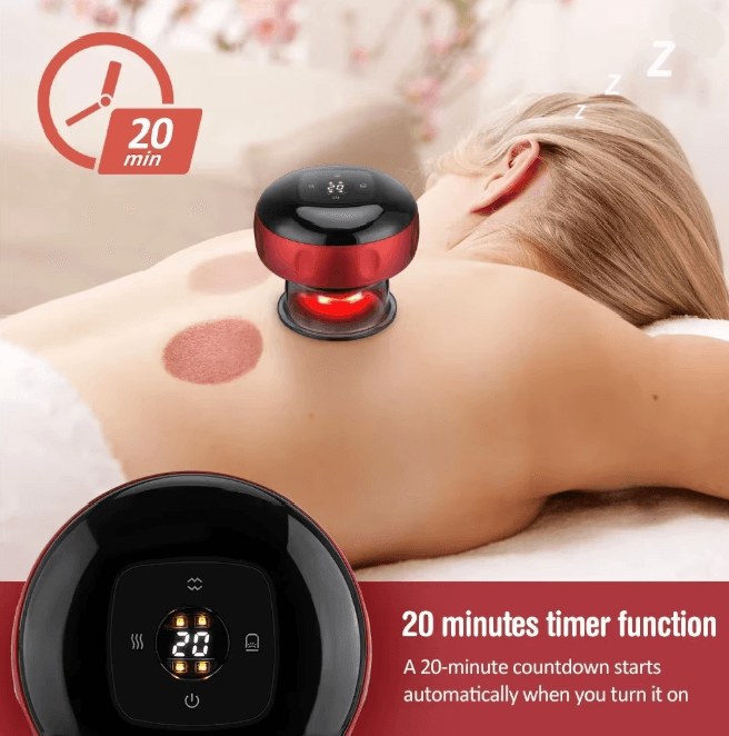 SmartCup Pro Electric Cupping Massager Heated Vacuum Therapy Device