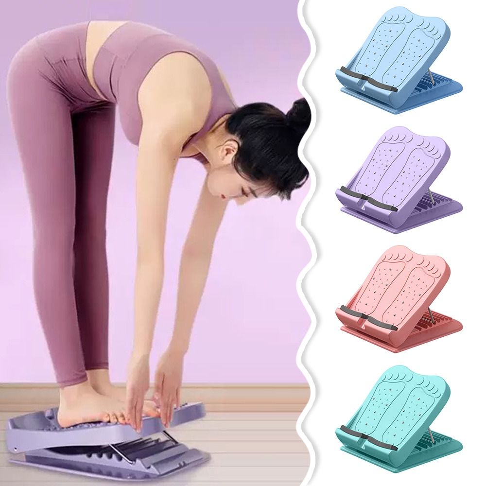 Magnet Stretching Board Sports, Calf Stretching Board, Adjustable Straight Leg Incline Board Leg