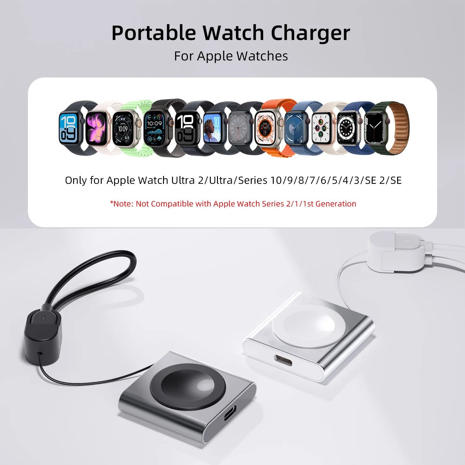 Magnetic Fast Wireless Watch Charger