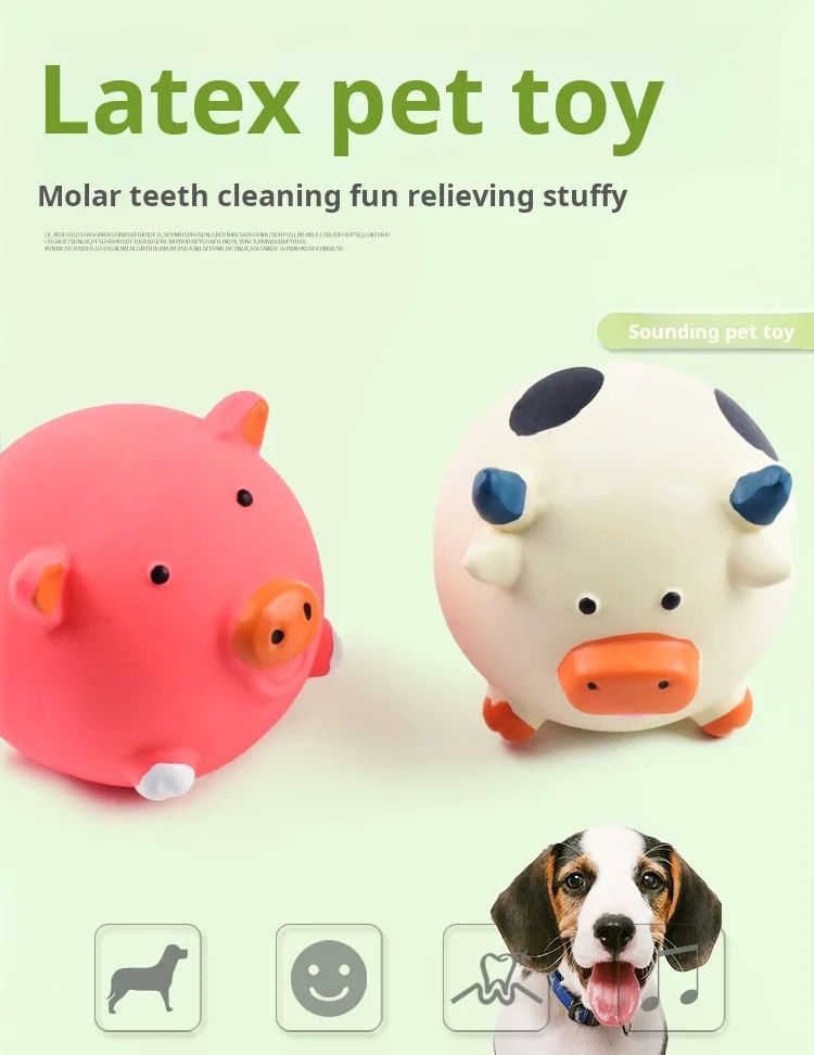 Animal Shaped Squeaky Dog Chew Toys