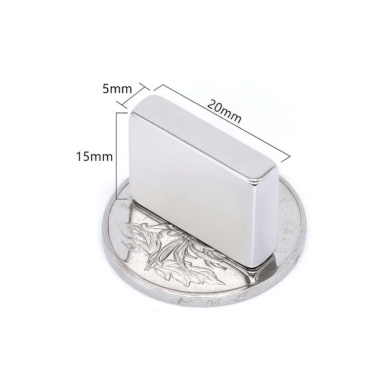 N52 Strong Square Magnets Set – 10pcs Heavy Duty Fridge & Office Neodymium Magnets