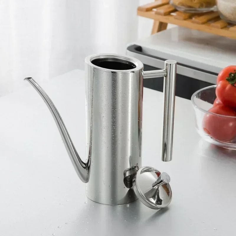 304 Stainless Steel Leak-Proof Oil & Vinegar Dispenser