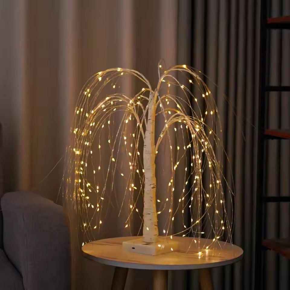 Enchanted Willow Glow – LED Fairy Light Bonsai Tree