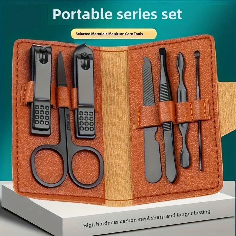 Stainless Steel Grooming Set – High Carbon Concave Blade Clipper with Travel Case