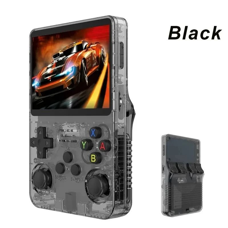 R36S Retro Handheld Game Console with Linux System and 3.5 Inch IPS Display