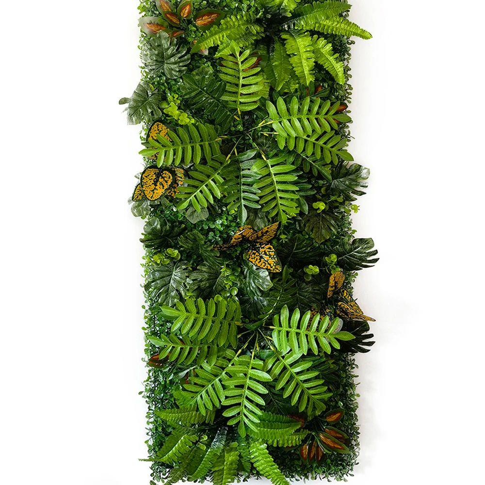 Artificial Boxwood Hedge Wall Panel Greenery Backdrop Garden Decor