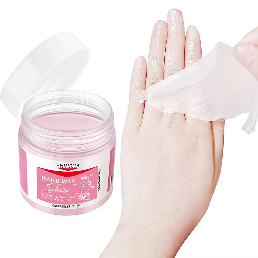 Sakura Honey Hand Mask for Deep Hydration and Smoother, Softer Hands 2.12oz