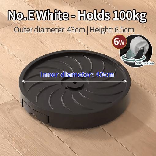 Wheeled Movable Plant Pot Base Thickened Plastic Planter Saucer with Water Storage Box