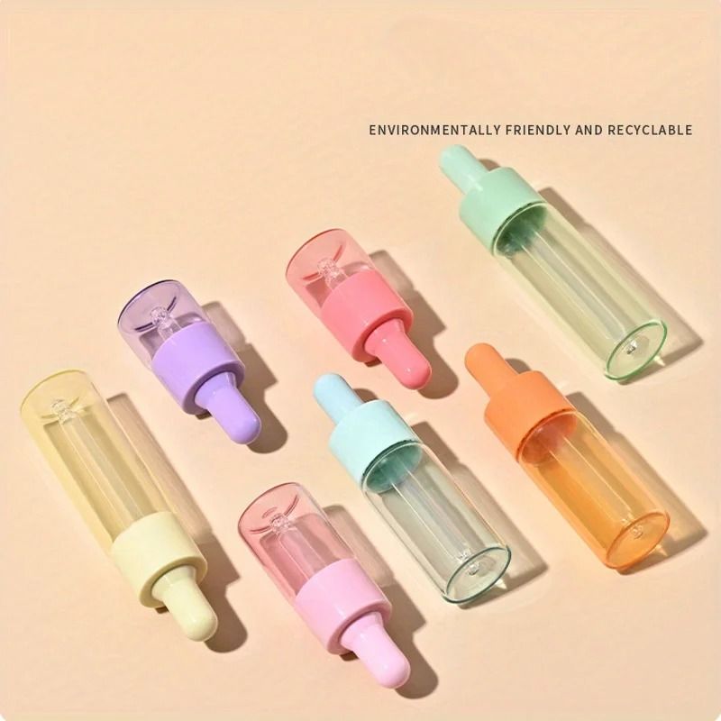 10-Piece Cosmetic Glass Dropper Bottle Set