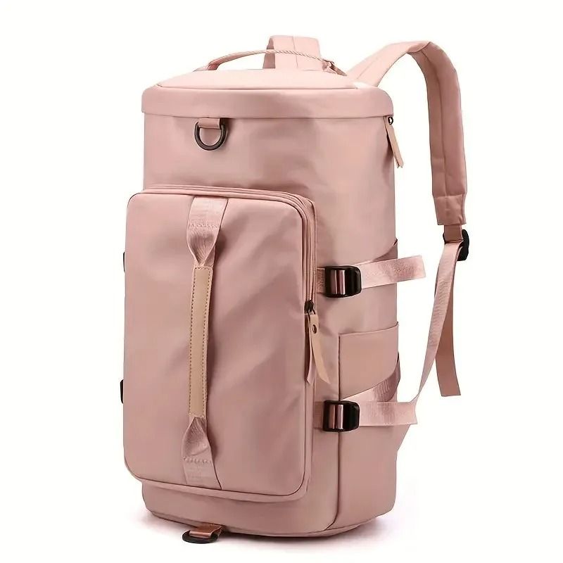 Large Capacity Waterproof Travel Backpack Duffel Bag with Shoe Compartment and Wet Dry Separation