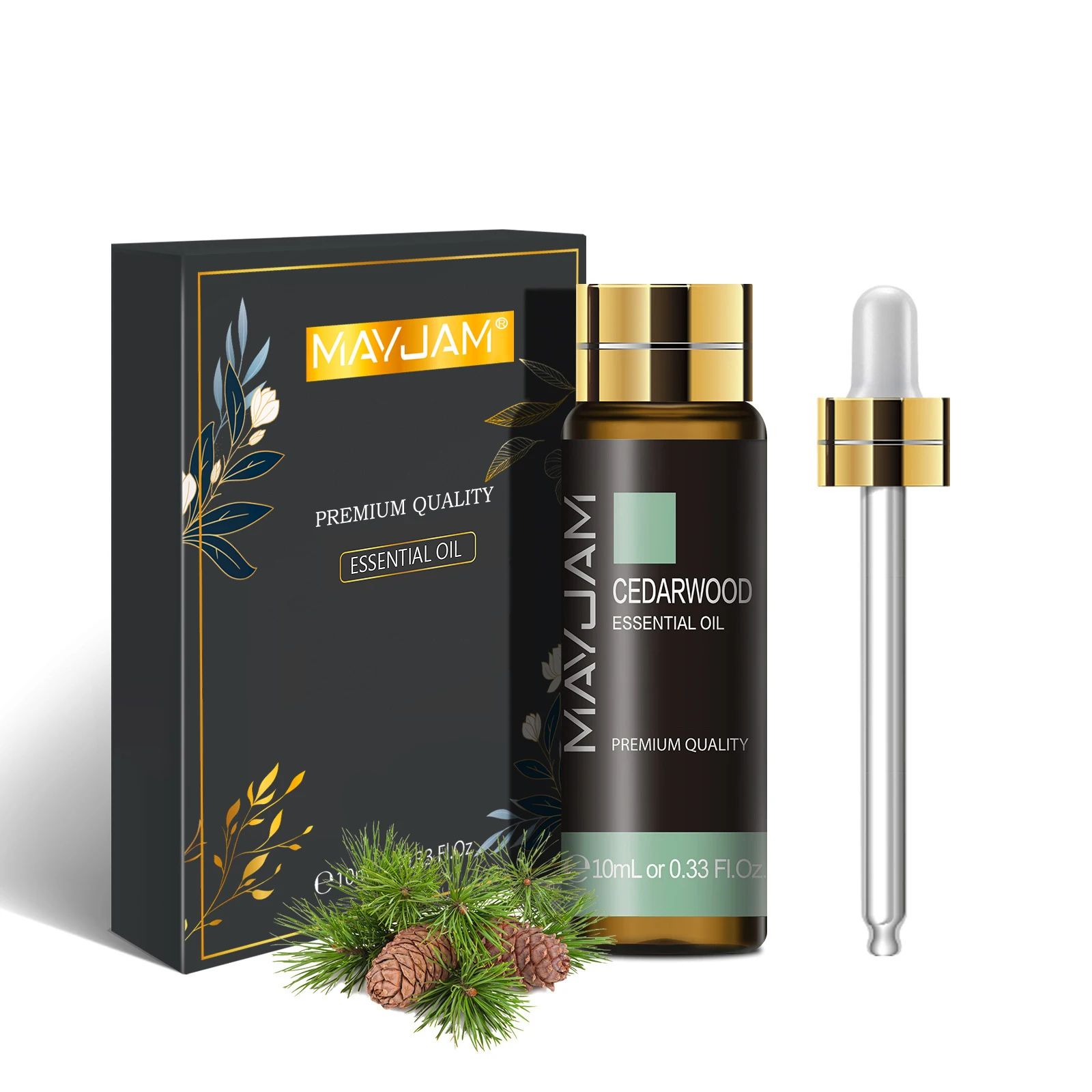 Pure Plant Essential Oil – Natural Aromatherapy Diffuser Oil (Lavender, Mint, Tea Tree, Rose, Vanilla, Sandalwood )