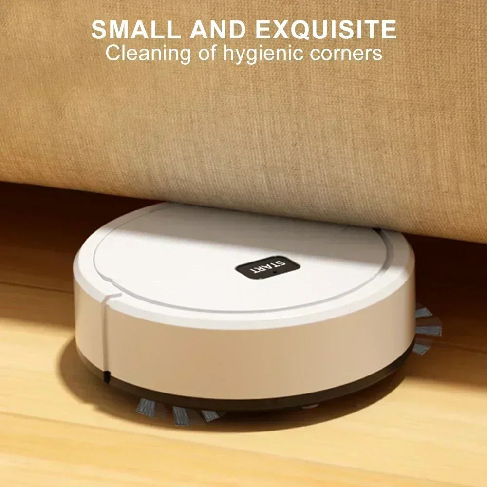 Powerful Robotic Vacuum Cleaner, All-in-One Home Cleaning with Sweeping, Mopping & USB Charging