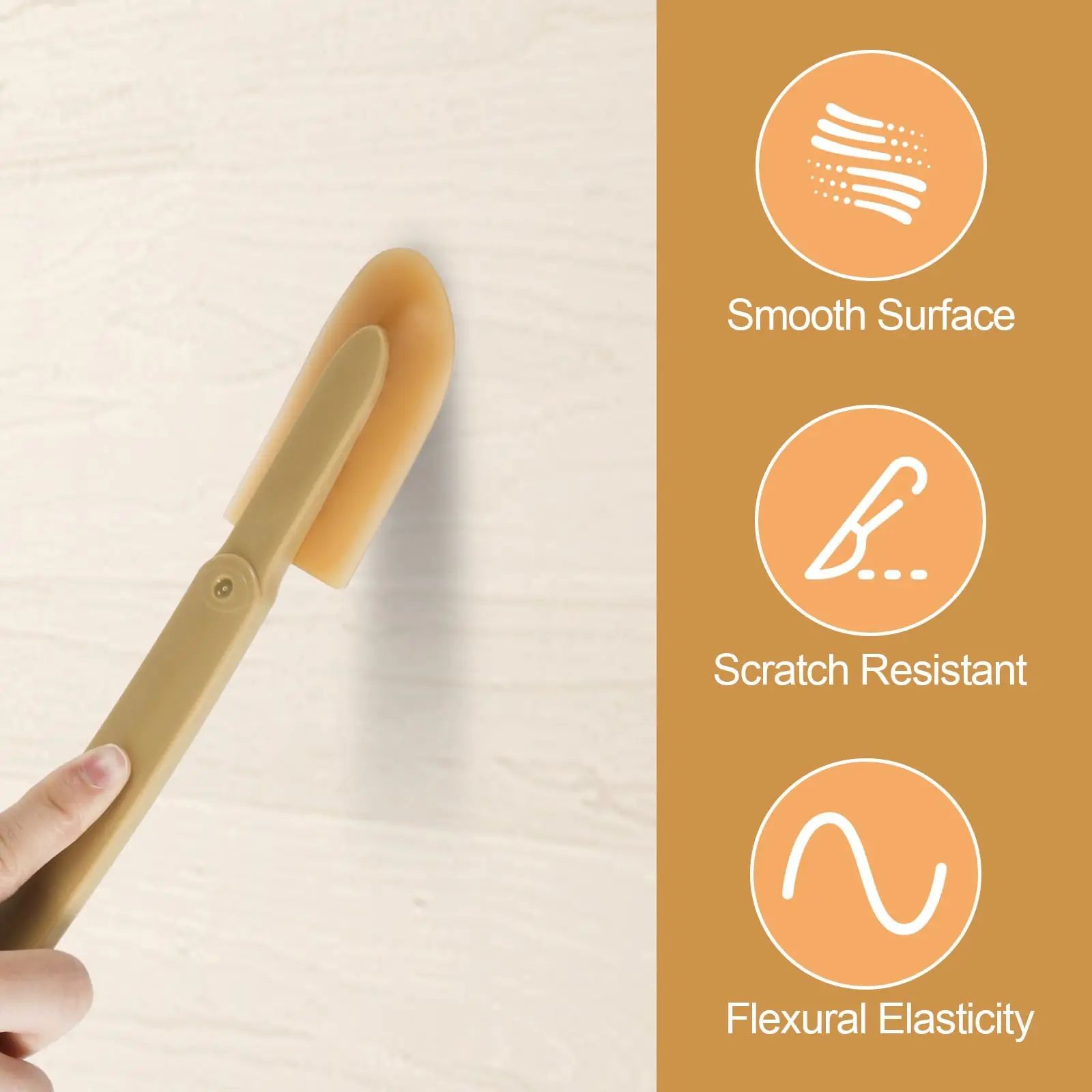 Extended-Length Silicone Caulk Finishing Spatula Set